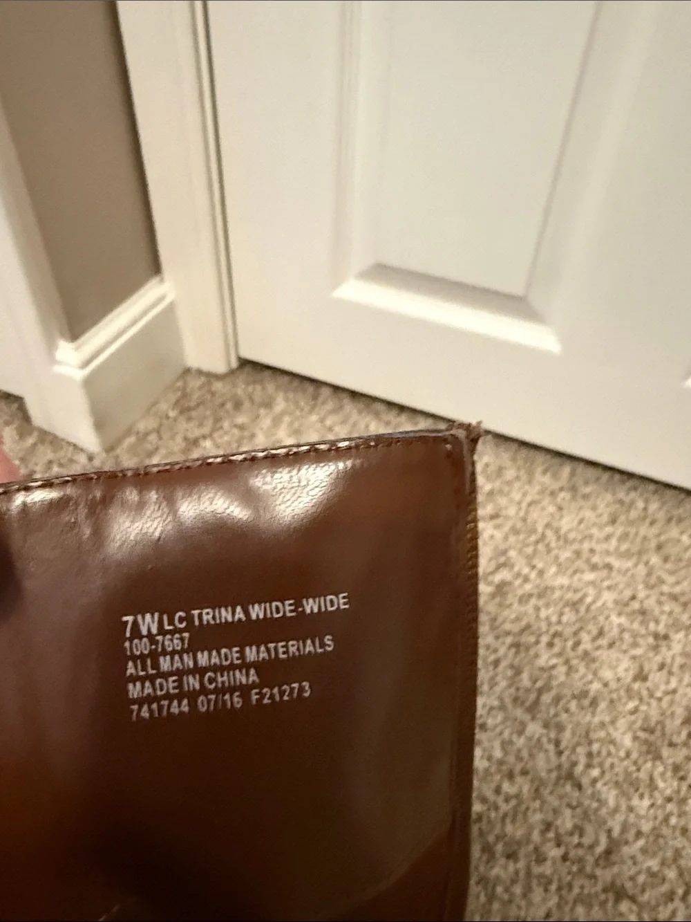 Liz Claiborne Brown Quilted Over-the-Knee Riding Boots